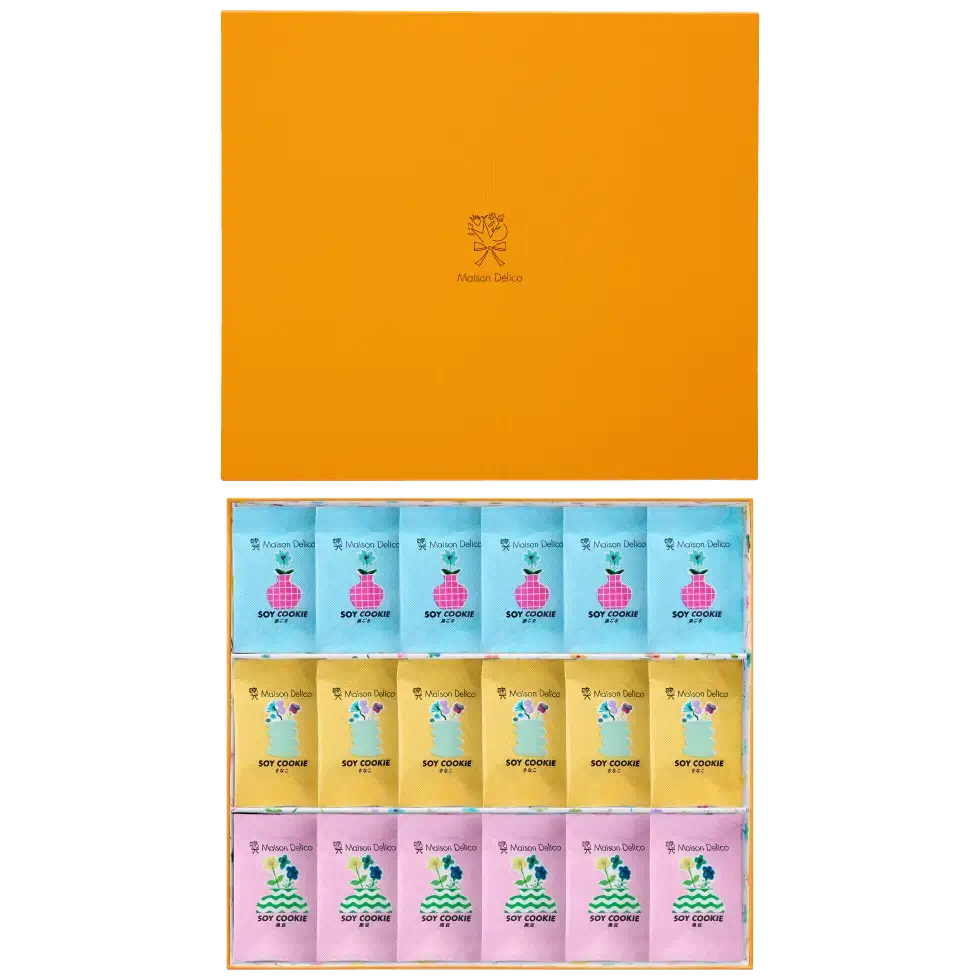 「ソイクッキー」18枚入(3種) 上代2,160円(税込)